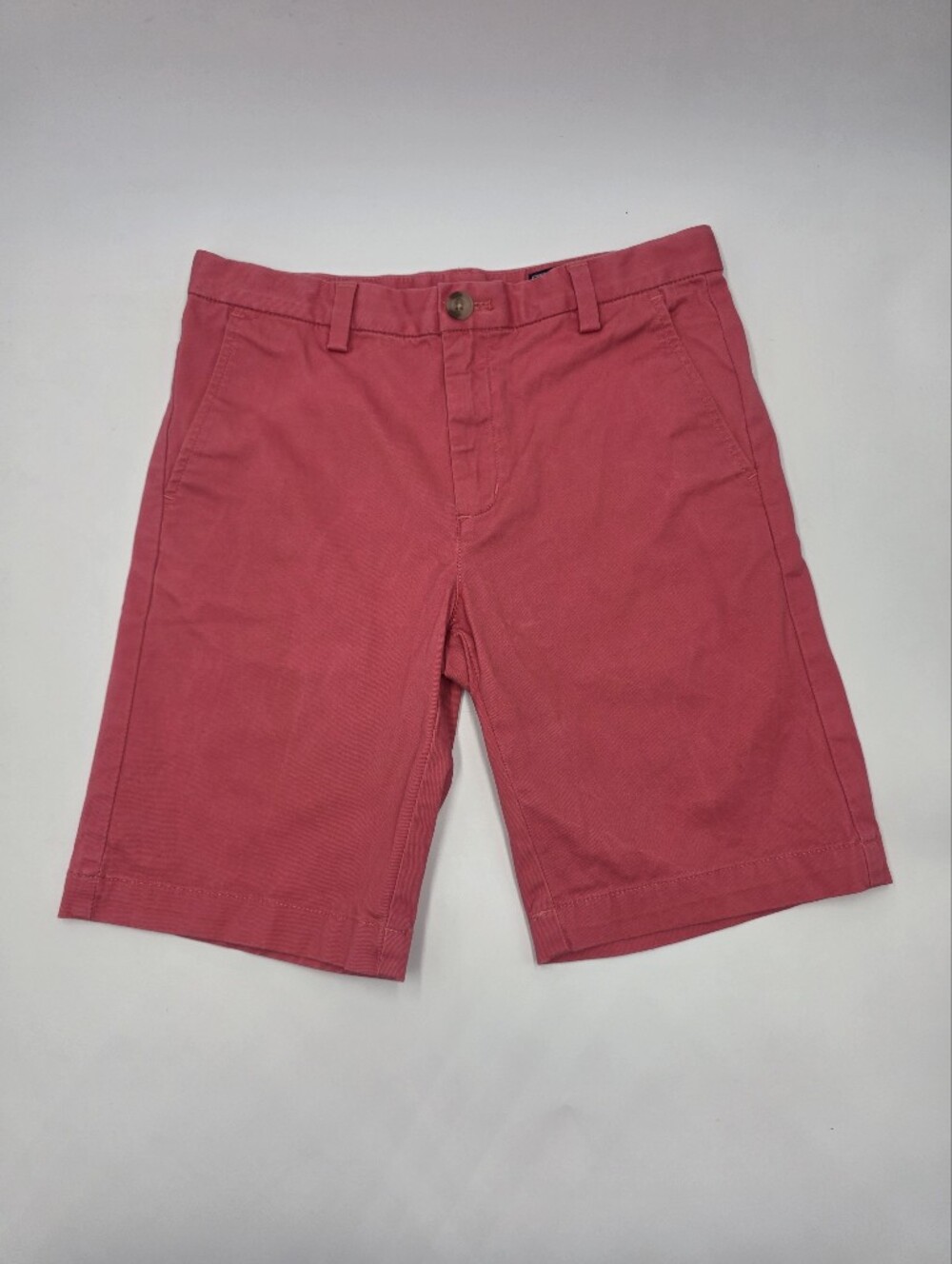 Vineyard Vines boys' red chino shorts size 12